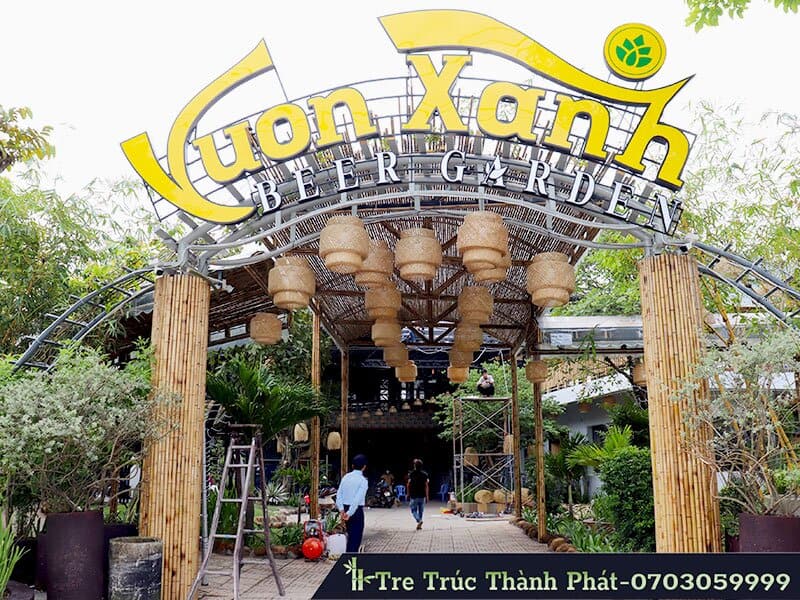 giá ốp trúc nhà hàng