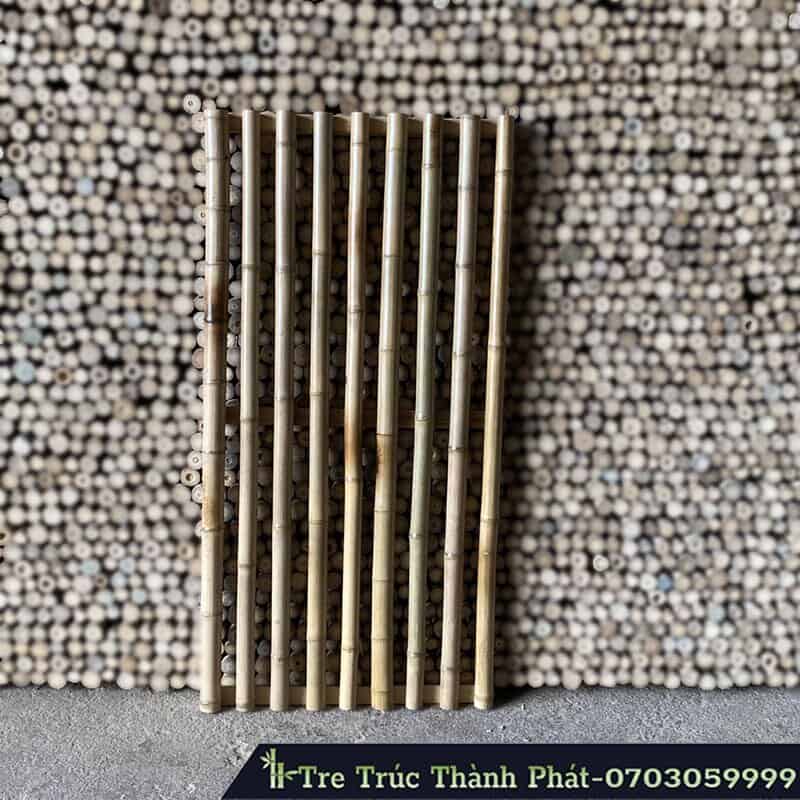mẫu tre ốp tường