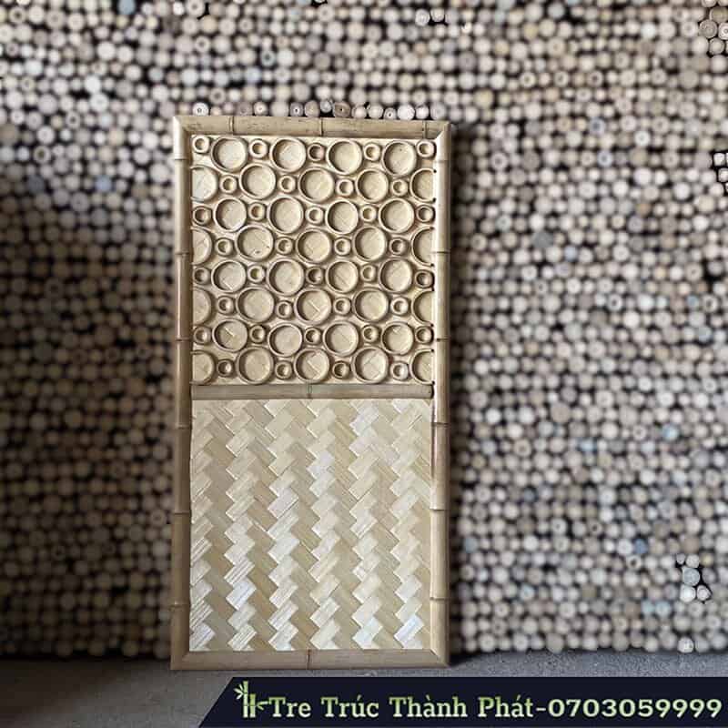 mẫu tre ốp tường ngẫu nhiên