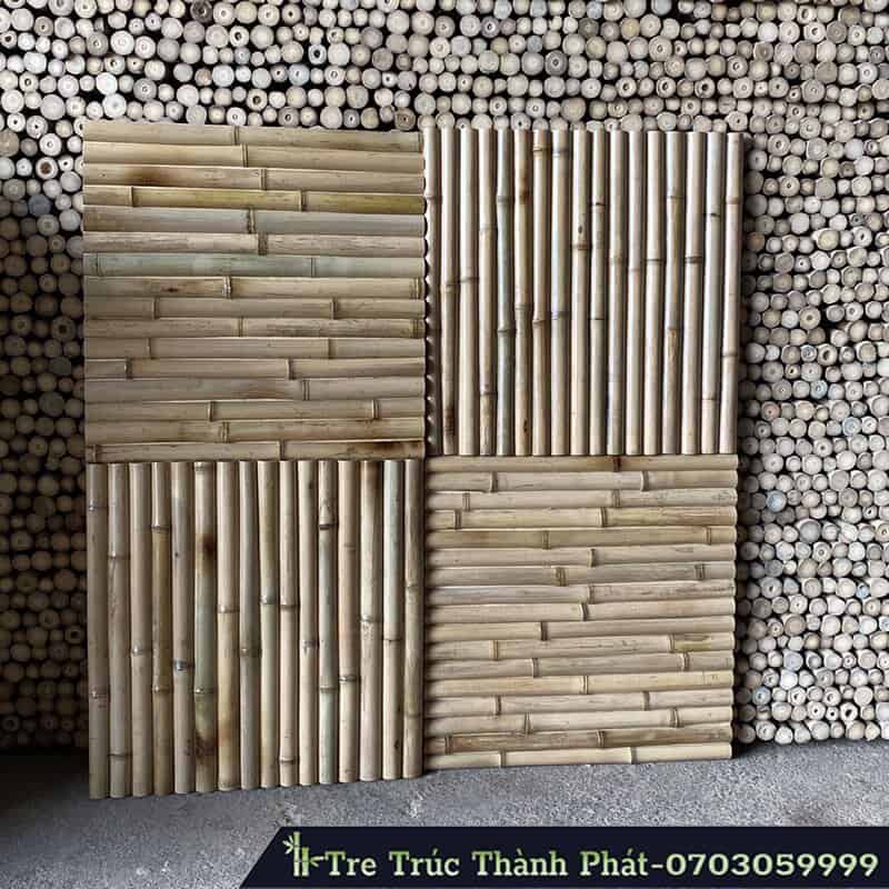 mẫu tre ốp tường ngẫu nhiên