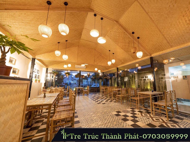 ốp trúc nhà hàng