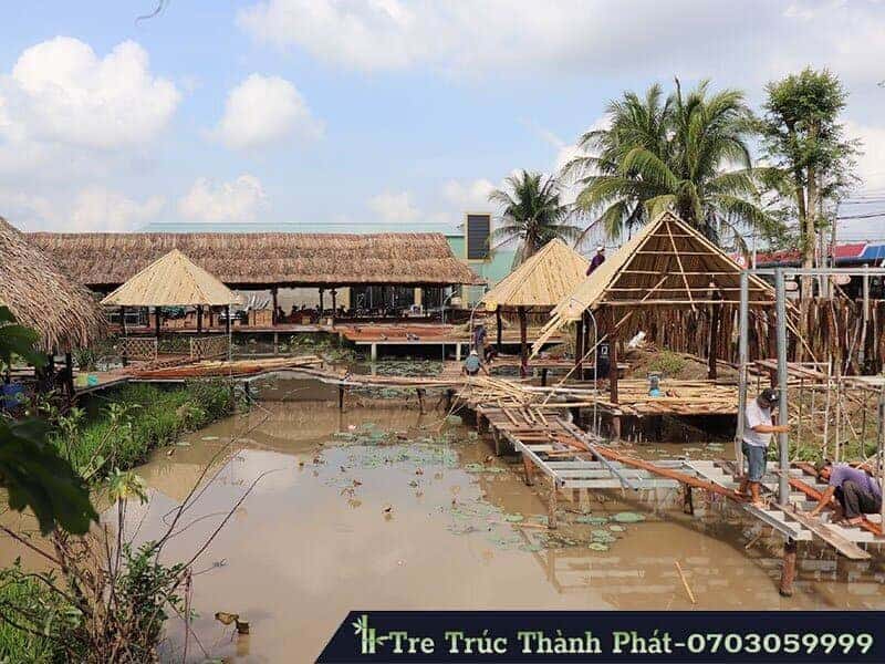 cách làm nhà chòi bằng tre