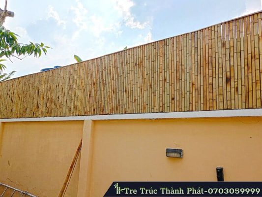 Làm Hàng Rào Tre Nhà Khách Quận 2